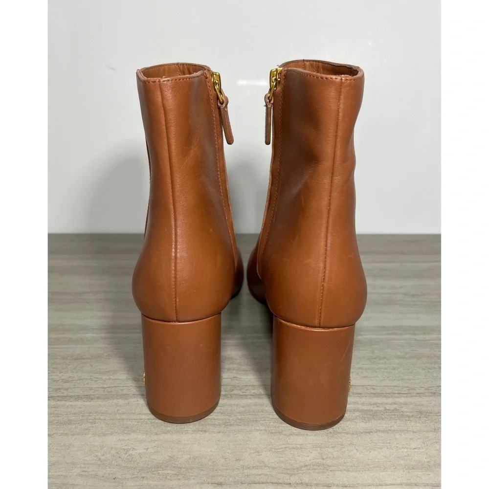Tory Burch Leather Ankle Boots Booties